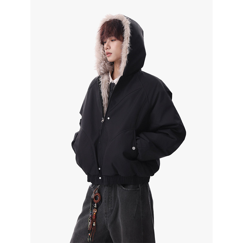 1506/Q86130/P90棉服棉衣男生面包服座山雕潮牌帅气外套潮,男装棉衣,星座1506-1