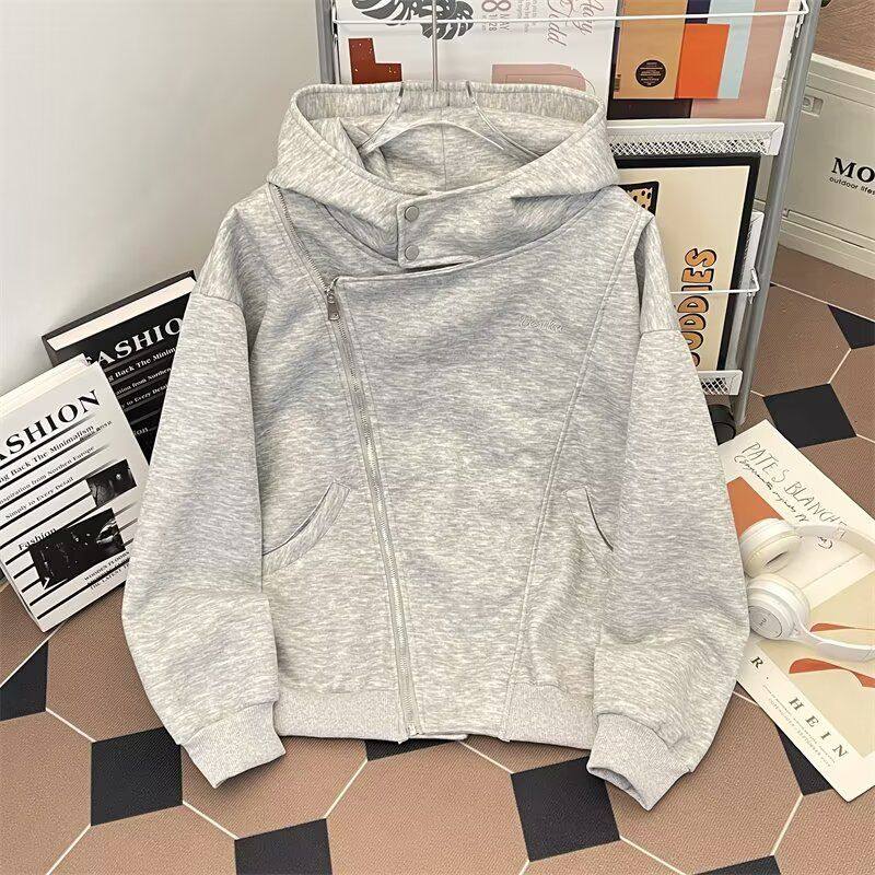 1506-1/WY1851/P71重磅解构开衫卫衣男，男装卫衣，星座1506-1