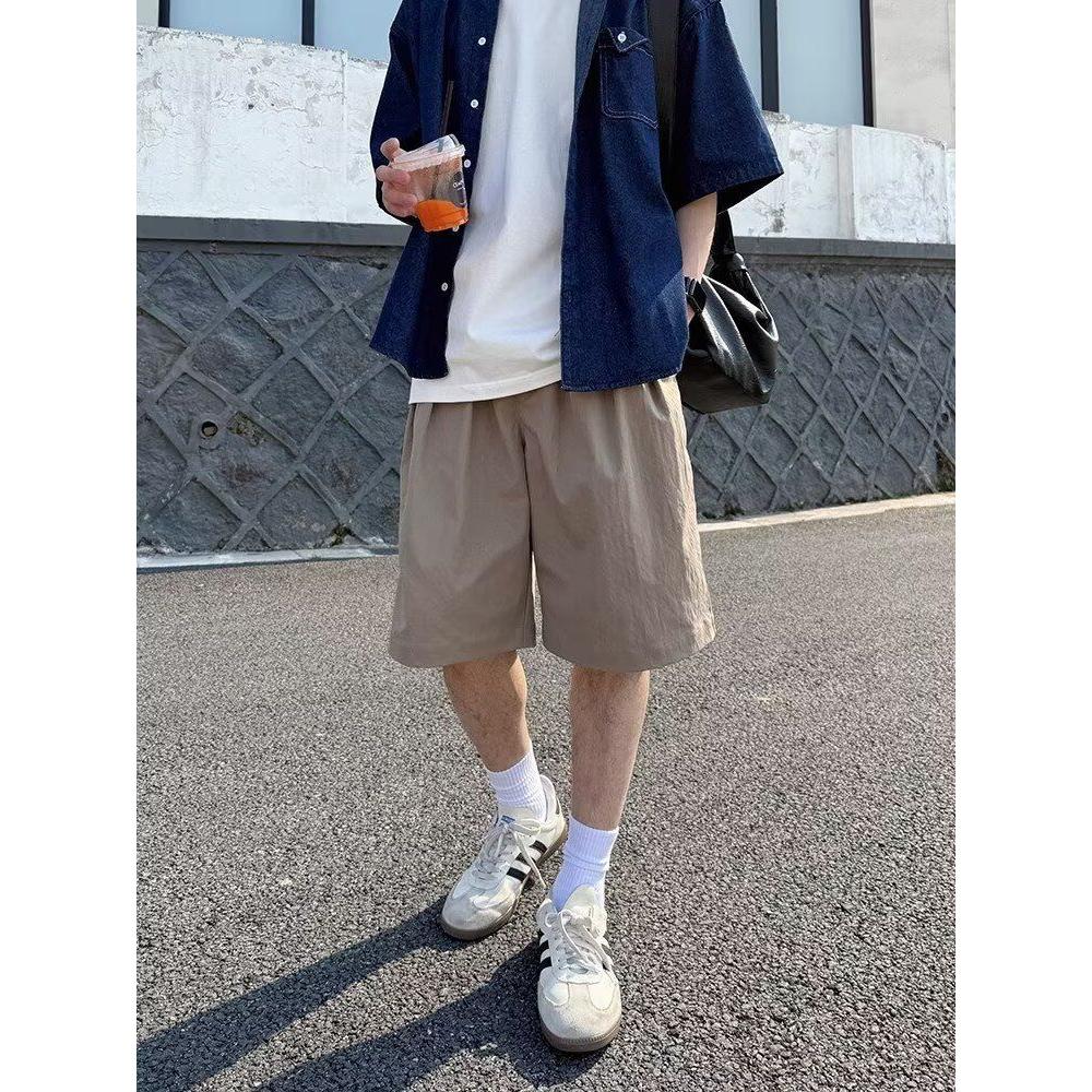 1506-1/DDK051/P40卡其色休闲短裤男女夏季,男装牛仔裤,星座1506-1