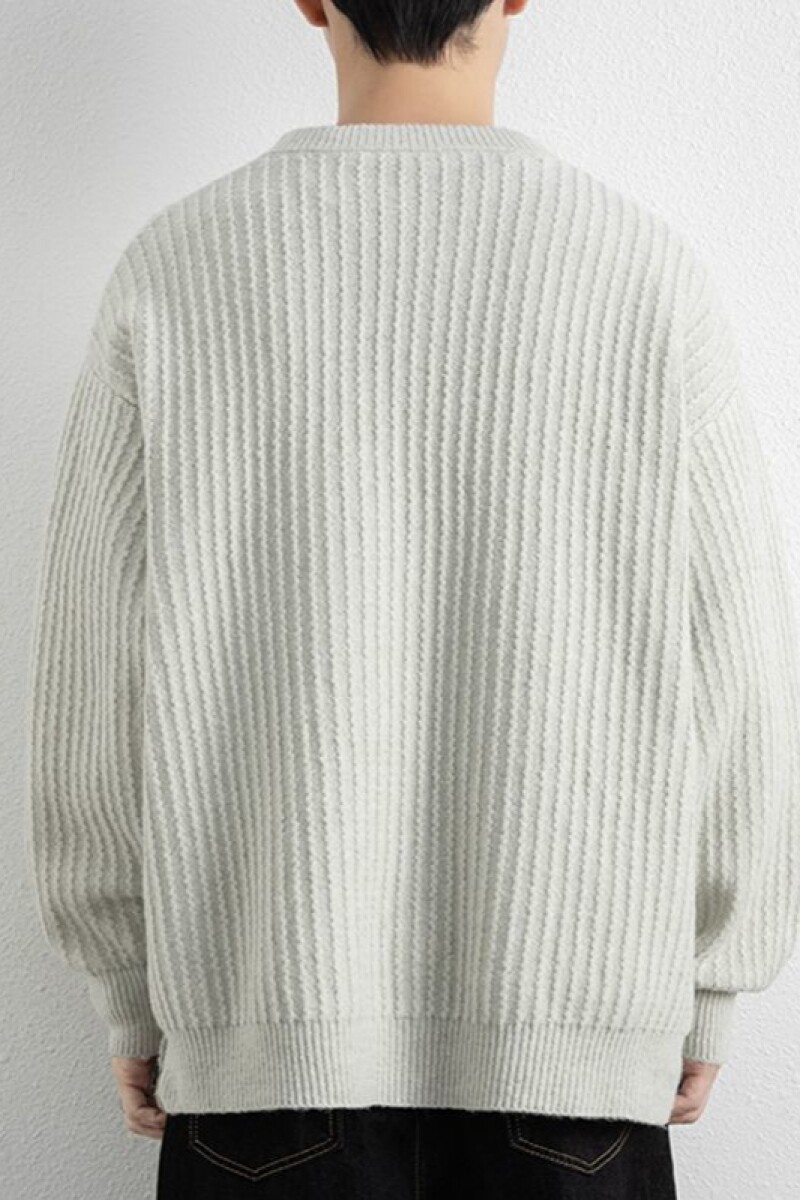 1506/MYM2371/P56羊毛混纺粗针重磅圆领套头毛衣百搭宽松慵懒2,男装针织衫/毛衣,星座1506-1