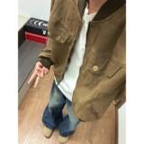 1506-1/JWT111/P70复古棒球服潮牌做旧哈灵顿夹克，男装夹克，星座1506-1