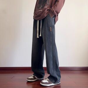 1506-1/KN951/P39秋冬男生阔腿休闲男款长裤子图片