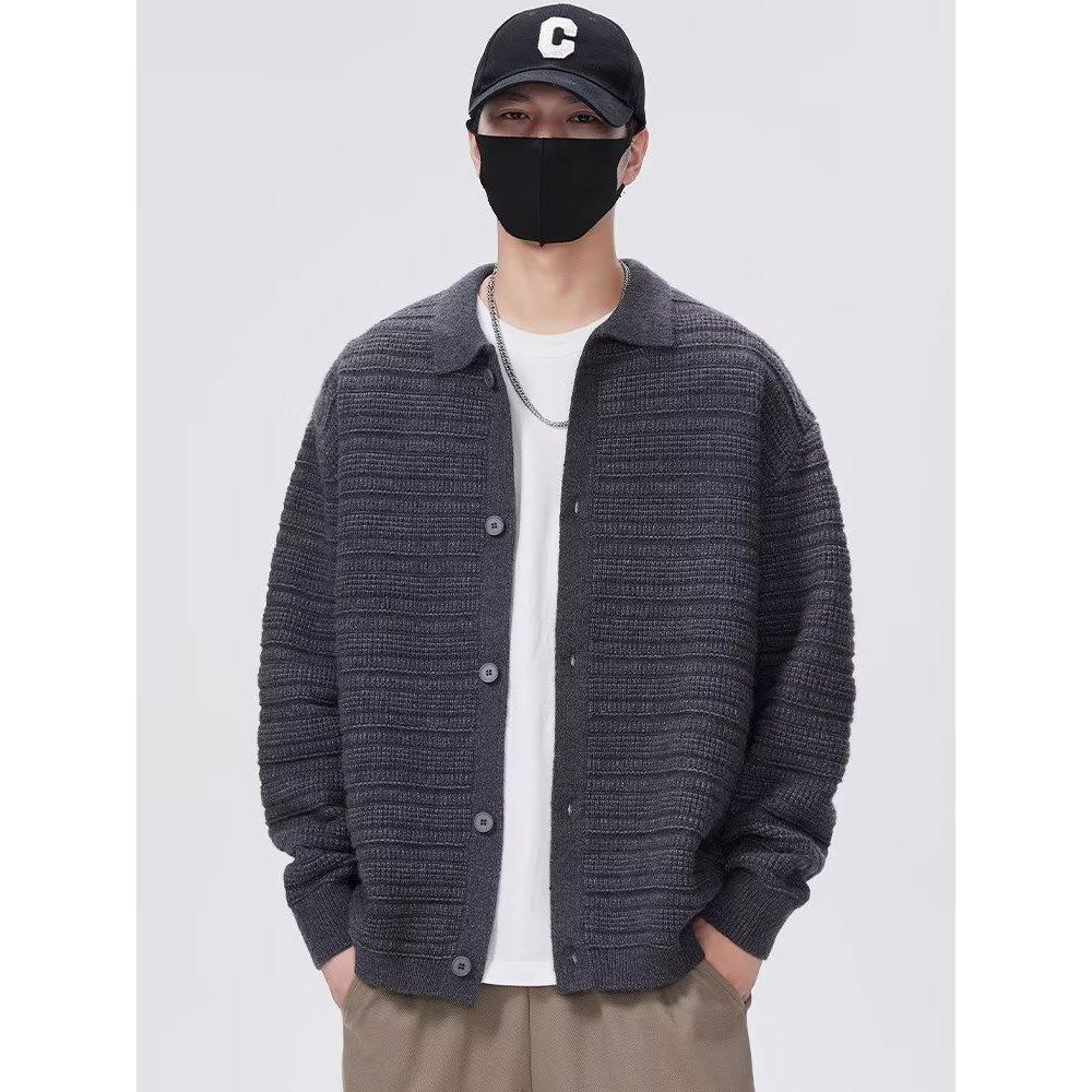 1506-1/MM53321/P62开衫毛衣男士翻领针织衫外套潮,男装针织衫/毛衣,星座1506-1