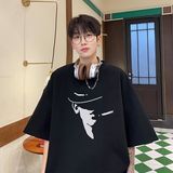 1506-1/TLSD6321/P43美式复古炸街T恤印花宽松短袖ins风，商品下架区，星座1506-1