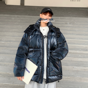 可脱卸 90白鸭绒连帽男士马甲背心加厚羽绒服冬季情侣2020/图片