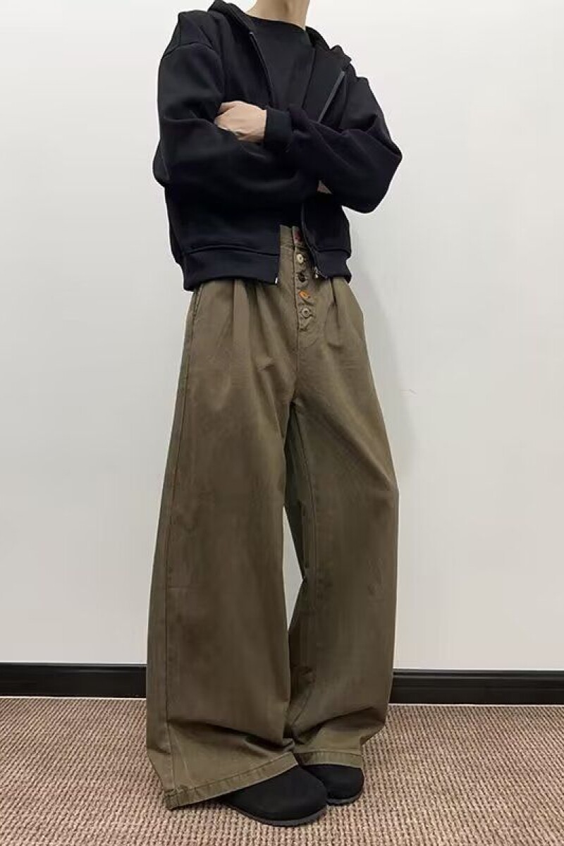 1506-1/KYXXSG1291/P54复古水洗做旧弯刀工装裤男女通,男装工装外套,星座1506-1