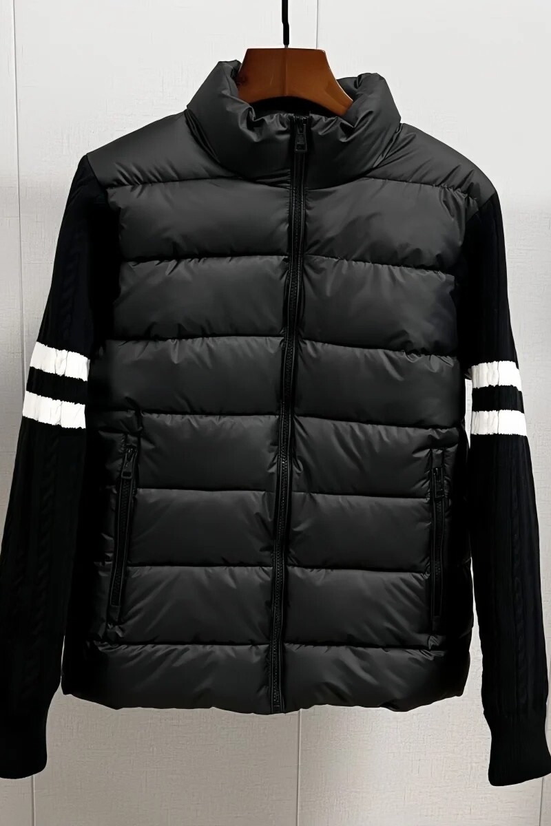1506/MMY8881/P92冬季新款潮牌高级感毛衣拼接排骨棉服外套2,男装针织衫/毛衣,星座1506-1