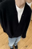 1506/MLD721/P54秋冬新款开衫毛衣美式复古休闲V领针织衫男2，男装针织衫/毛衣，星座1506-1