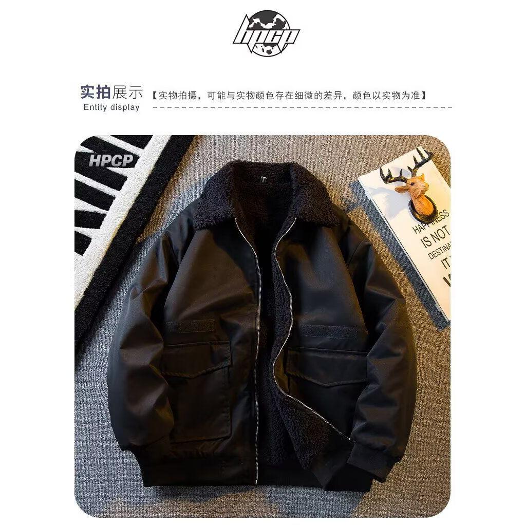 1506-1/JS61311/P84短款机车服夹克男装羊羔毛外套,男装夹克,星座1506-1