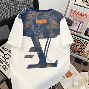 1506-1/TA691/P34夏季新款宽松休闲潮牌半袖上衣服图片