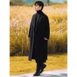 1506/FW131/P94秋冬韩版双排扣廓形西装大衣外套过膝风衣1，男装西服套装，星座1506-1