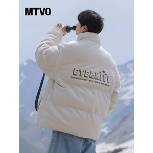 1506-1/MM2691/P54潮牌冬装加厚白色面包服棉服外套男嘻哈图片