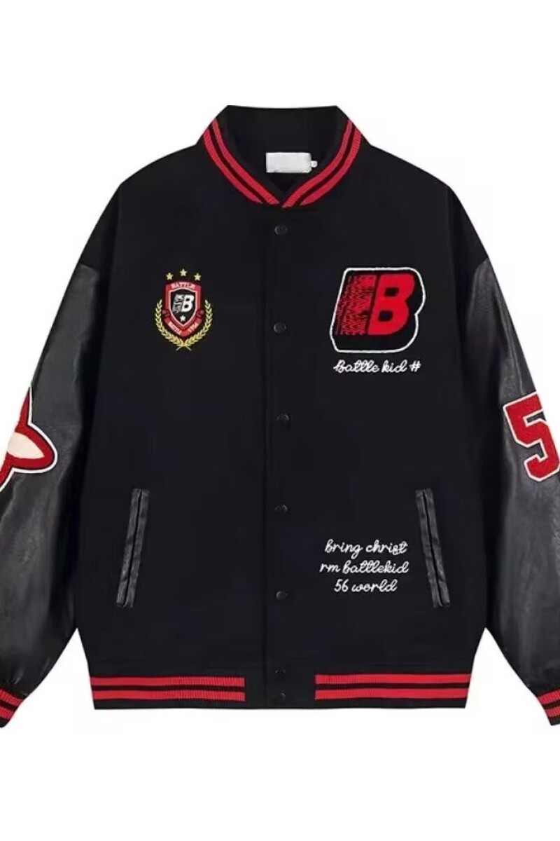 1506-1/JB181/P64亿万少年BUFU徽章拼接撞色棒球服外套,女装短外套,星座1506-1