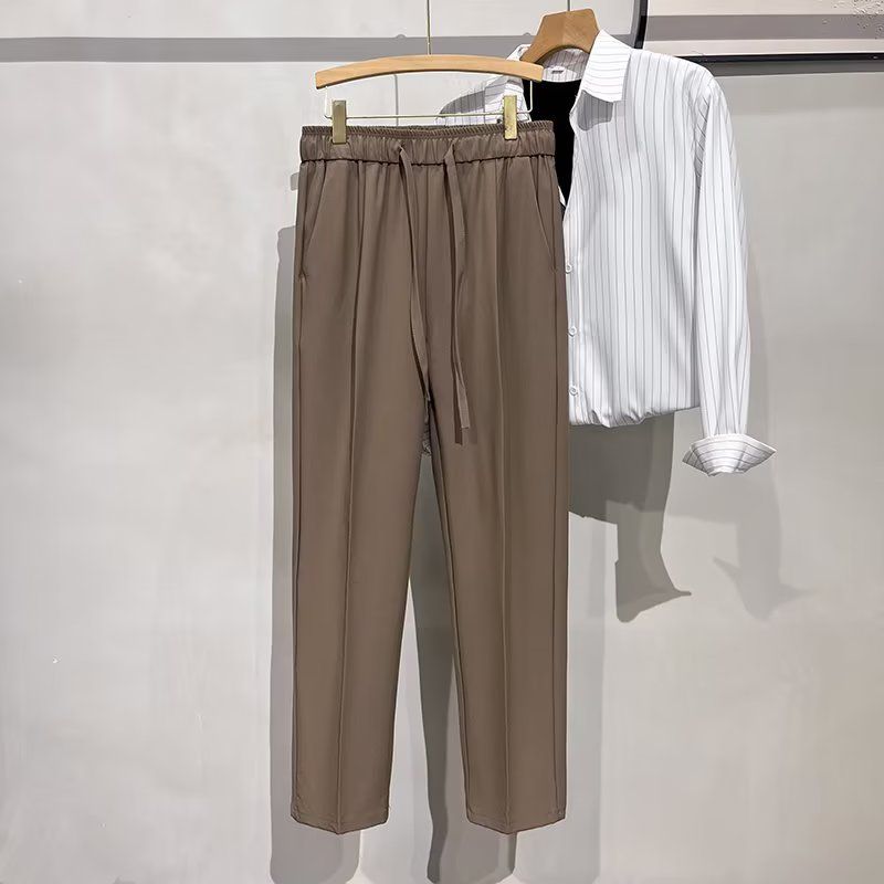 1506-1/KS051/P43四季休闲直筒黑色男职业装修身男士西装裤子3,男装休闲裤,星座1506-1