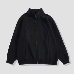 1506-1/MG1061/P68休闲慵懒风V领针织衫男纯色外套潮图片