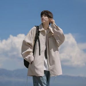 1506-1/CW10081/P54春秋季潮流痞帅青少年休闲衬衣外套图片