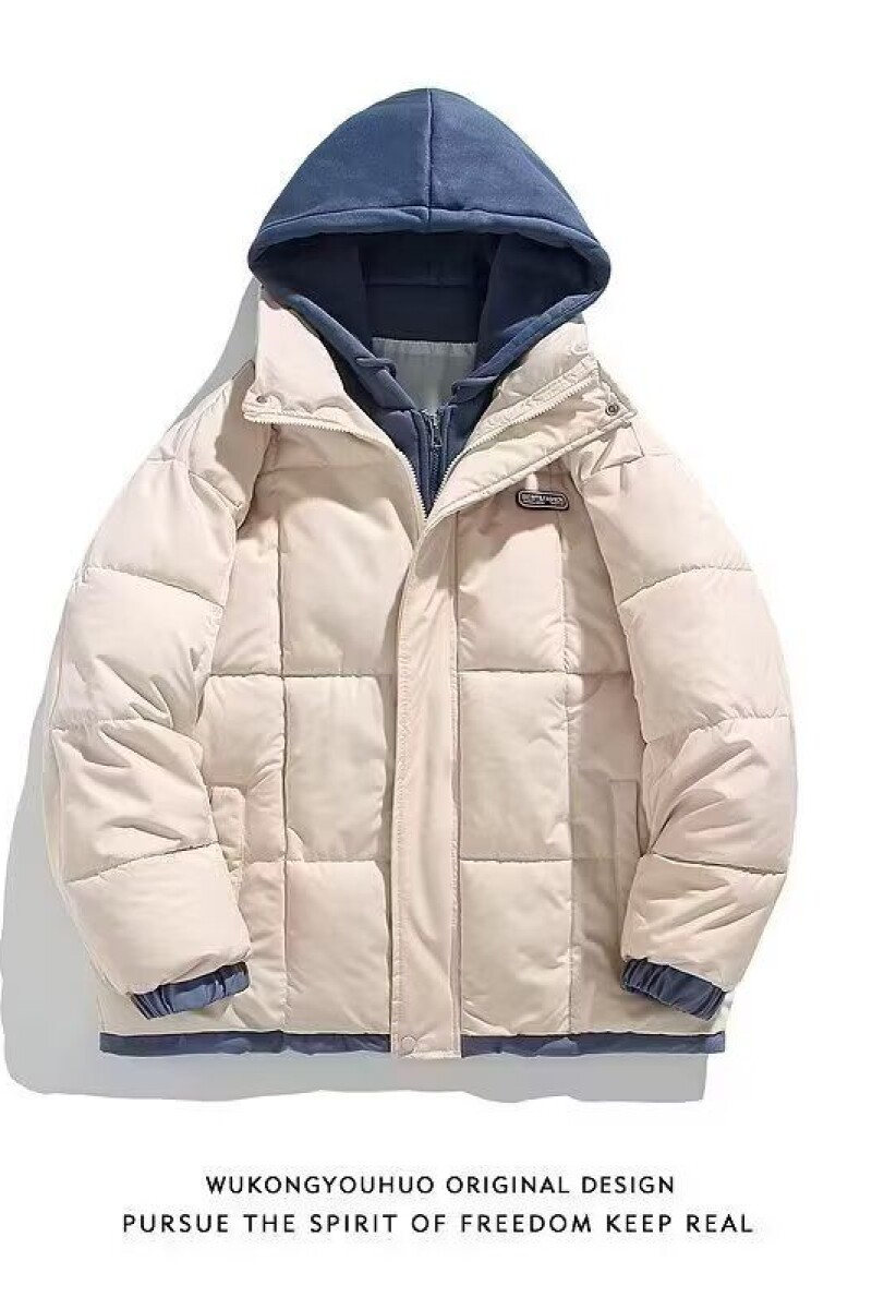 1506/M2131/P71冬季加绒加厚面包服新款潮流日系简约棉衣外套1,男装棉衣,星座1506-1