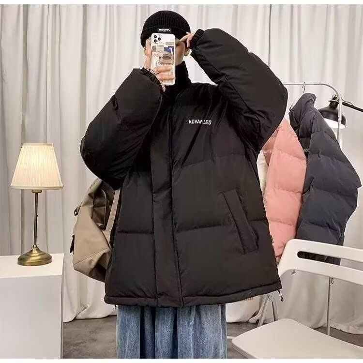 1506/M2061/P64冬季加绒加厚面包服新款潮流日系简约棉衣外套2,男装棉衣,星座1506-1
