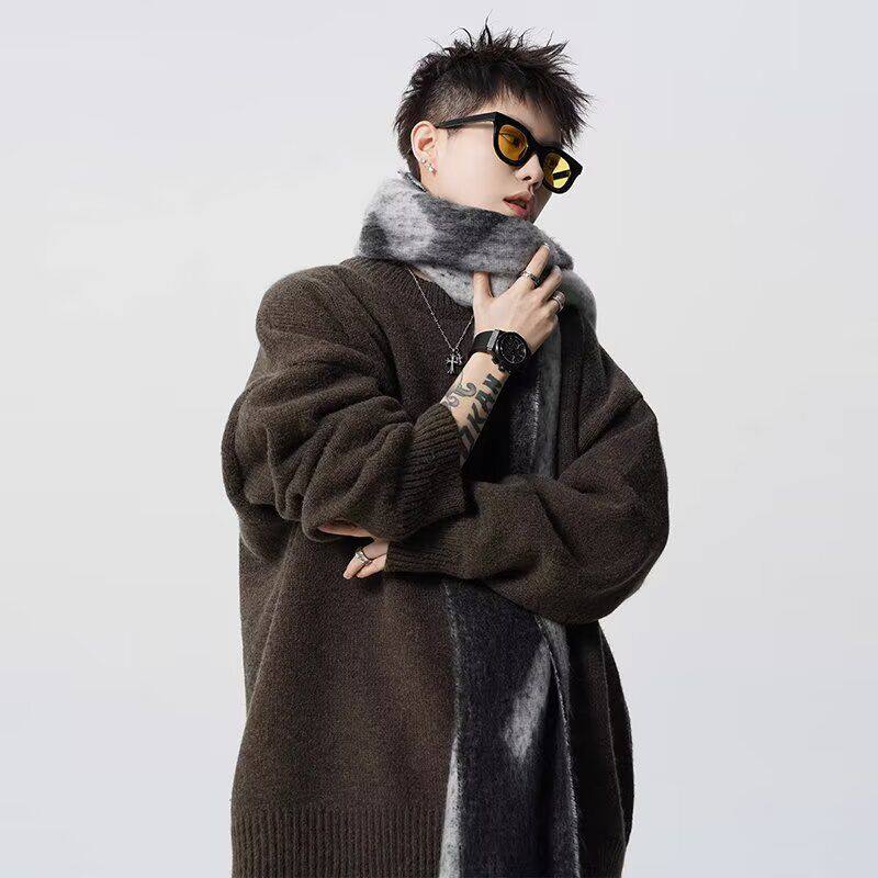 1506/M73691/P54圆领毛衣针织衫男潮牌帅气秋冬季打底衫1,男装T恤,星座1506-1
