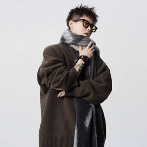 1506/M73691/P54圆领毛衣针织衫男潮牌帅气秋冬季打底衫1图片