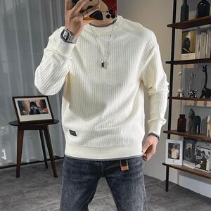 1506/MM8931/P50春秋季宽松长袖男装潮流上衣2图片