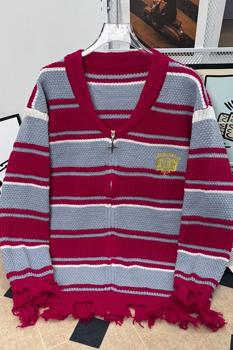 1506-1/MM2531/P54美式复古条纹情侣针织外套男,男装针织衫/毛衣,星座1506-1