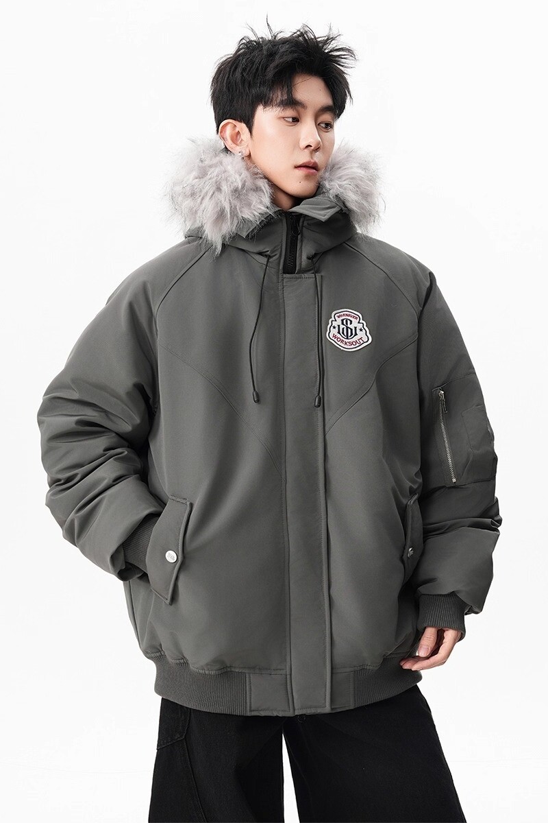1506/MAF11071/P91冬季潮牌学院风夹克棉服复古保暖休闲外套2,男装夹克,星座1506-1