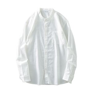 1506-1/CY121/P54长袖抗皱免烫立领衬衣商务上衣开衫潮流