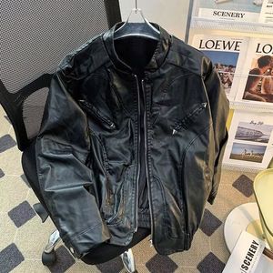 1506-1/JA1011/P75秋冬新款男机车U皮夹克皮衣男外套图片