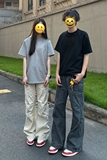 1506-1/KCLA82031/P65薄款cleanfit弯刀裤子情侣直筒休闲裤，男装休闲裤，星座1506-1