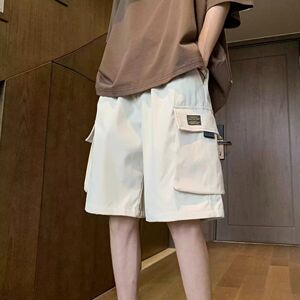 1506-1/KDK3251/P28夏季新款美式短裤男潮牌薄款设计感图片