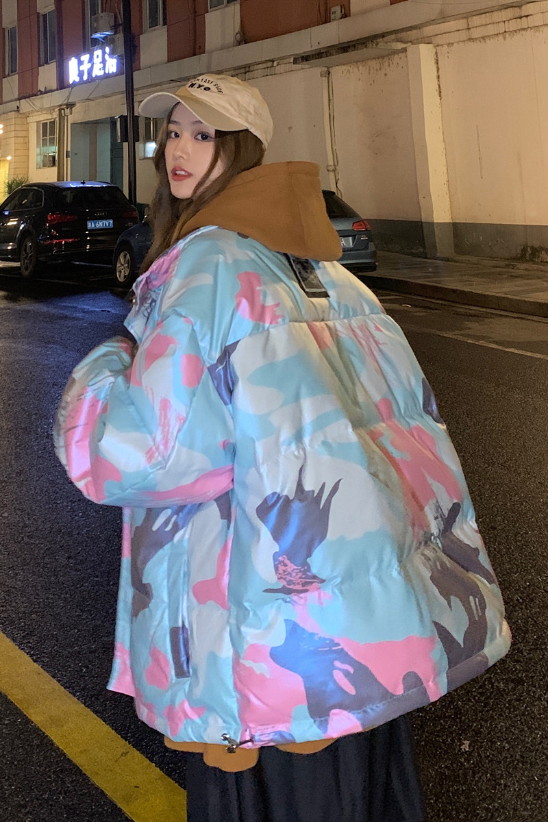 女士类目白鸭绒保暖连帽加厚宽松中长款通勤冬季羽绒服029/,女装羽绒服,星座1506-1