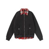 1506-1/J12061/P66春秋季新款拼接撞色宽松飞行服翻领夹克男，男装夹克，星座1506-1