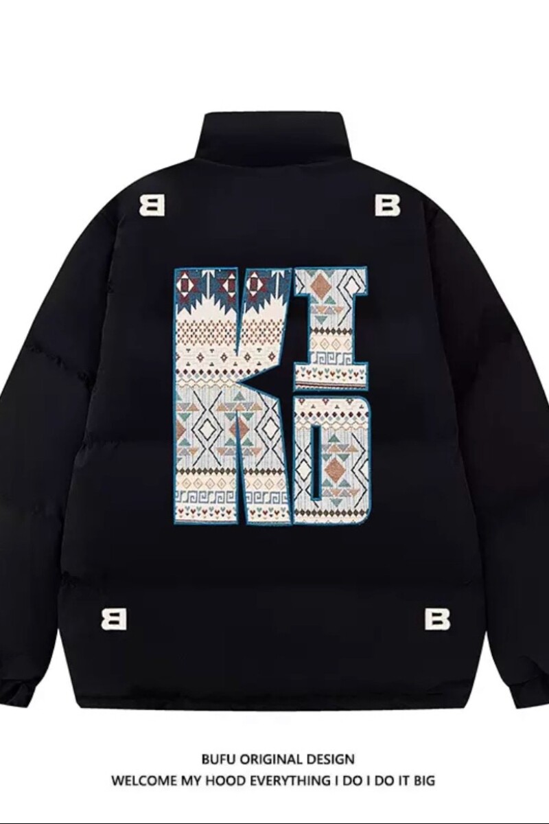 1506/MF9091/P98冬季美式复古刺绣字母棉服男女冬季棉袄2,男装棉衣,星座1506-1