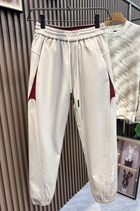 1506-1/KC591/P50新款美式宽松针织束脚运动裤子男款夏图片