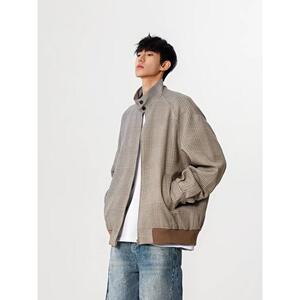 1506-1/J13021/P71男春秋宽松情侣百搭休闲外套图片