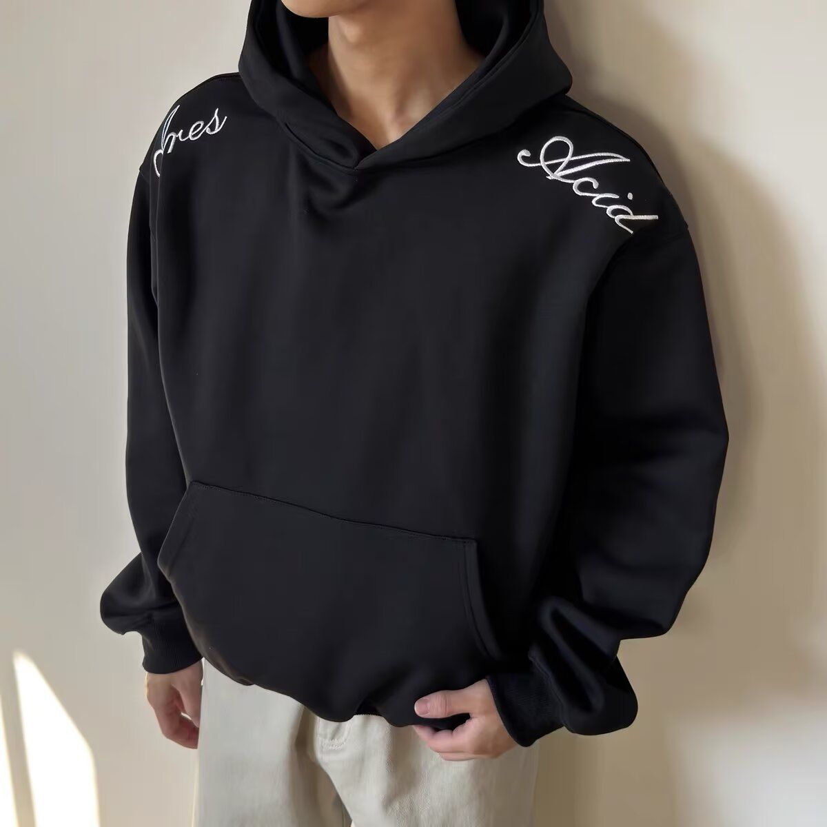 1506-1/WHT2351/P49美式卡通潮人连帽卫衣男,男装卫衣,星座1506-1