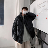 立领保暖无帽宽松面包服外套羽绒服男士冬季2021/，男装羽绒服，星座1506-1