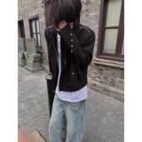1506-1/JJ4221/P62美式短款cleanfit垫肩外套男款，女装短外套，星座1506-1