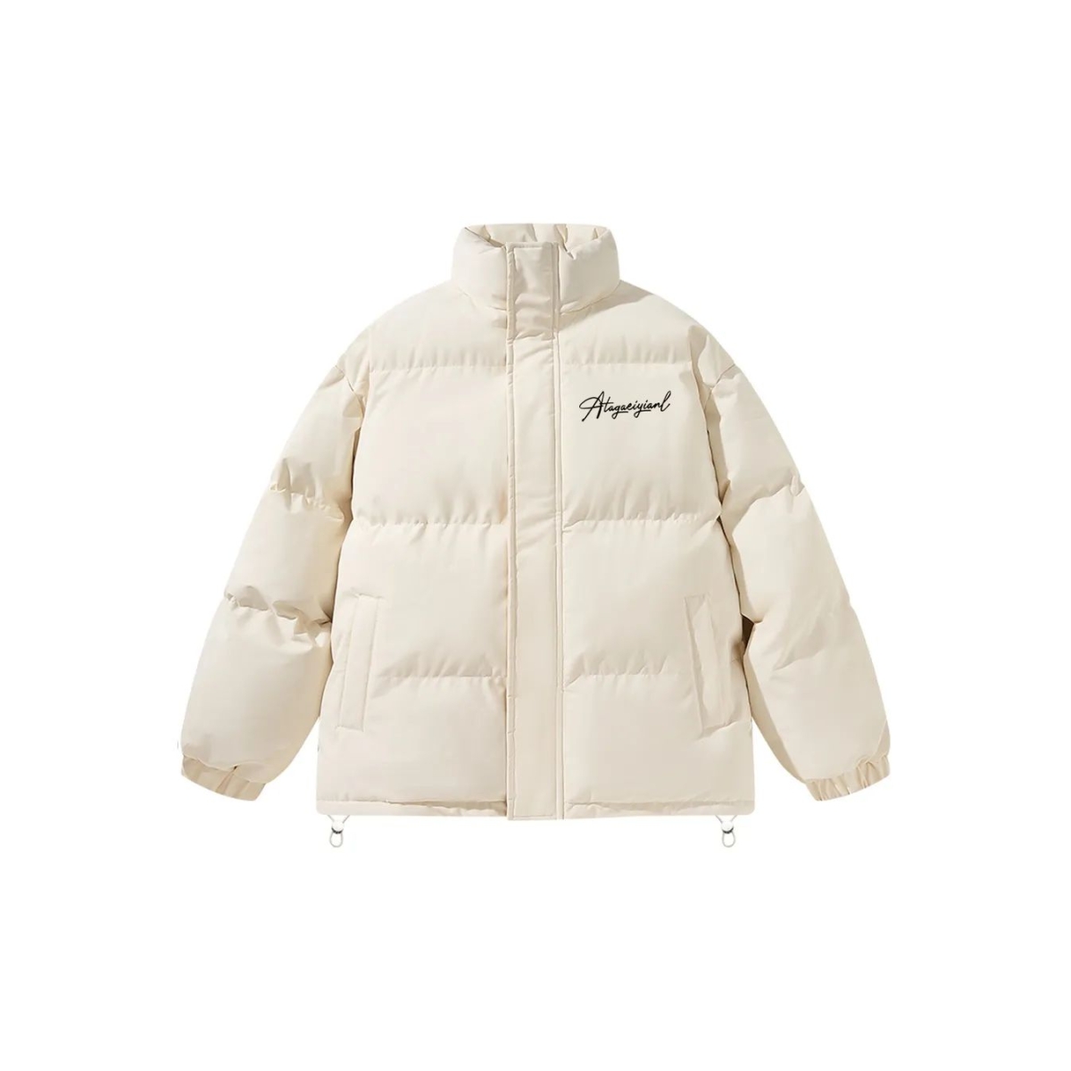 1506-1/MY2621/P63美式字母印花棉服男款冬季加厚，男装棉衣，星座1506-1