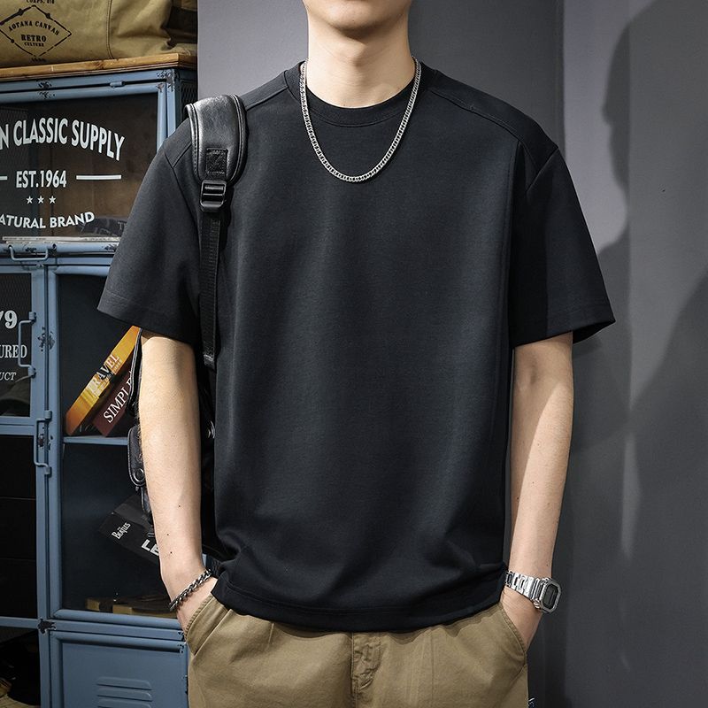 1506-1/THD1321/P31新款简约休闲圆领短袖t恤男，男装T恤，星座1506-1
