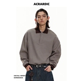 1506-1/WW331/P50慵懒高级感翻领复古t恤痞帅，男装Polo衫，星座1506-1