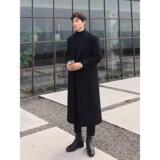 1506/FW171/94毛呢大衣男过膝秋冬风衣韩版英伦风高级感长款1，男装风衣，星座1506-1