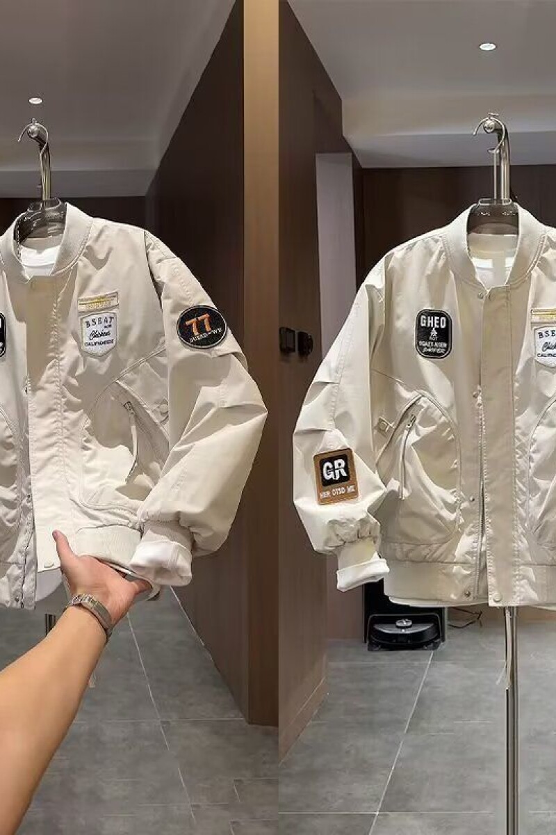 1506-1/J80791/P69春季新款薄款美式休闲夹克刺绣,男装夹克,星座1506-1