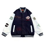 1506-1/JA1671/P66美式重工刺绣棒球服夹克男，男装夹克，星座1506-1