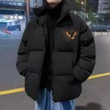 1506/MM231/P59潮牌加厚棉服新款外套冬季棉衣港风宽松棉袄2，男装棉衣，星座1506-1