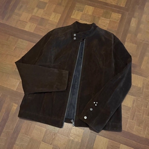 1506-1/JJ2261/P77春秋日系立领粗灯芯绒夹克多图片