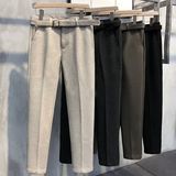 1506-1/XYK551/P59秋冬坠感毛呢料小西裤男士韩版，男装西裤，星座1506-1