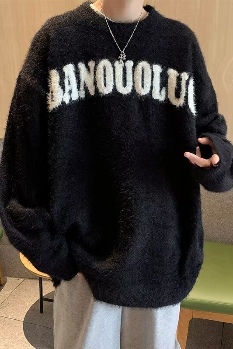 1506/M52161/P52圆领毛衣针织衫男潮牌帅气秋冬季打底衫1,男装T恤,星座1506-1