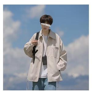 1506-1/CW10081/P54春秋季潮流痞帅青少年休闲衬衣外套图片